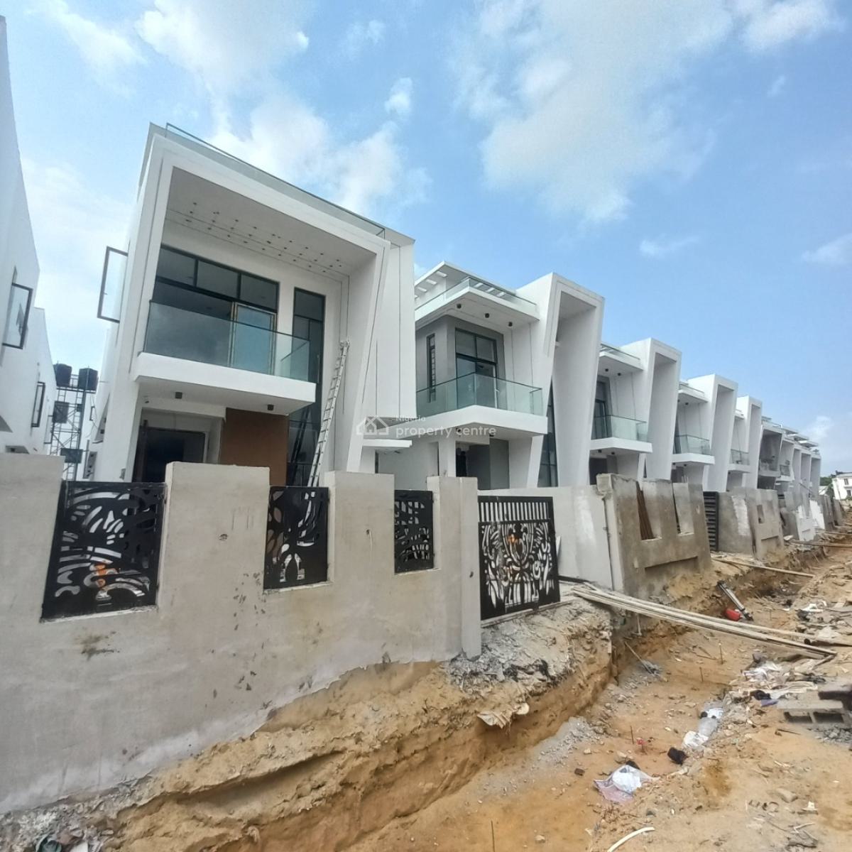 Standard 5 Bedroom Detached Duplex with Bq, Chevron Toll Gate, Lekki, Lagos, House for Sale