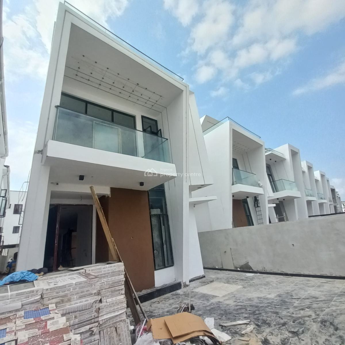 Standard 5 Bedroom Detached Duplex with Bq, Chevron Toll Gate, Lekki, Lagos, House for Sale