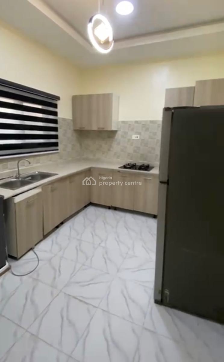 Two Furnished Bedrooms and Parlour Upstairs, Ogidan Is Before Shoprite, Sangotedo, Ajah, Lagos, Terraced Duplex for Rent