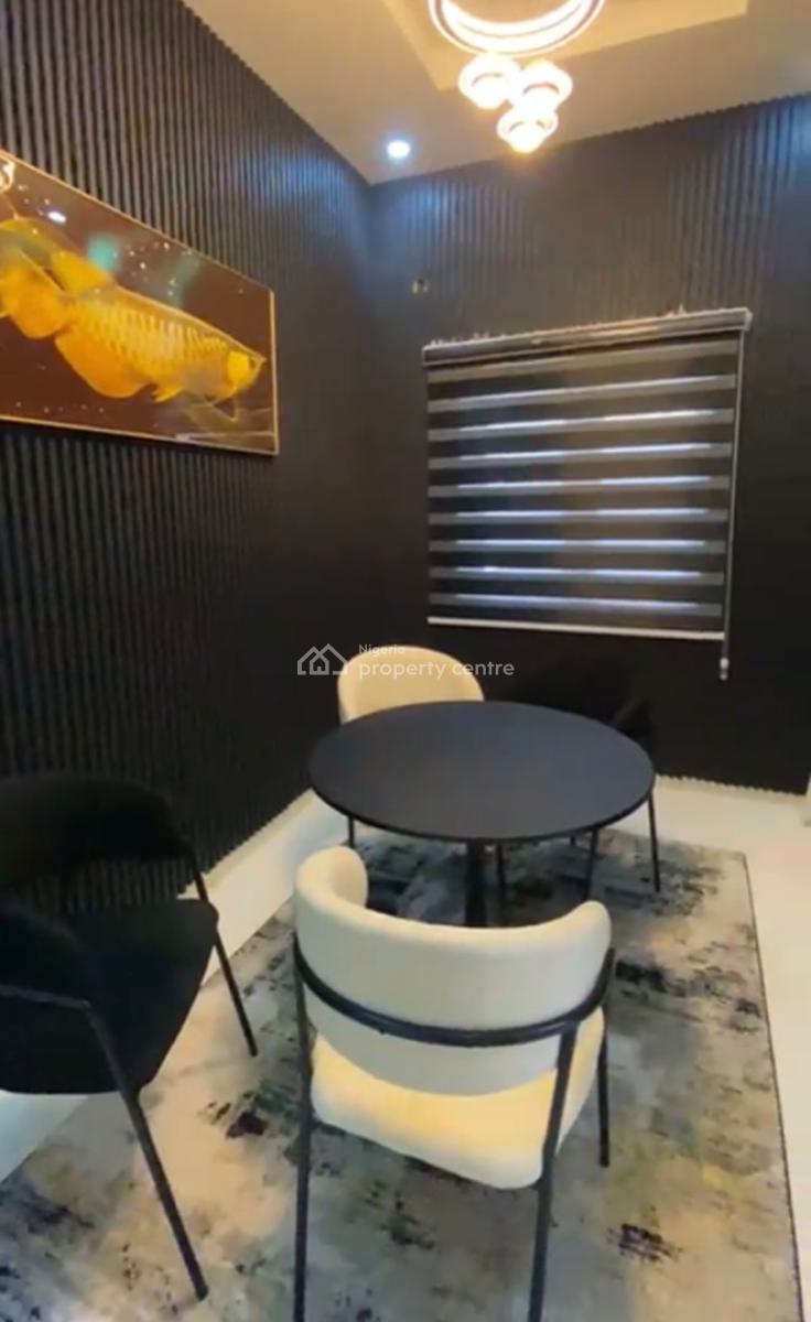 Two Furnished Bedrooms and Parlour Upstairs, Ogidan Is Before Shoprite, Sangotedo, Ajah, Lagos, Terraced Duplex for Rent