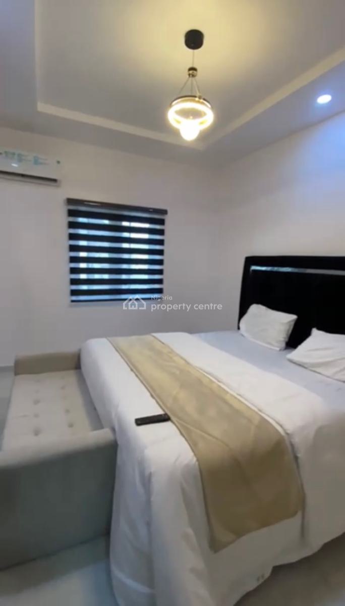 Two Furnished Bedrooms and Parlour Upstairs, Ogidan Is Before Shoprite, Sangotedo, Ajah, Lagos, Terraced Duplex for Rent