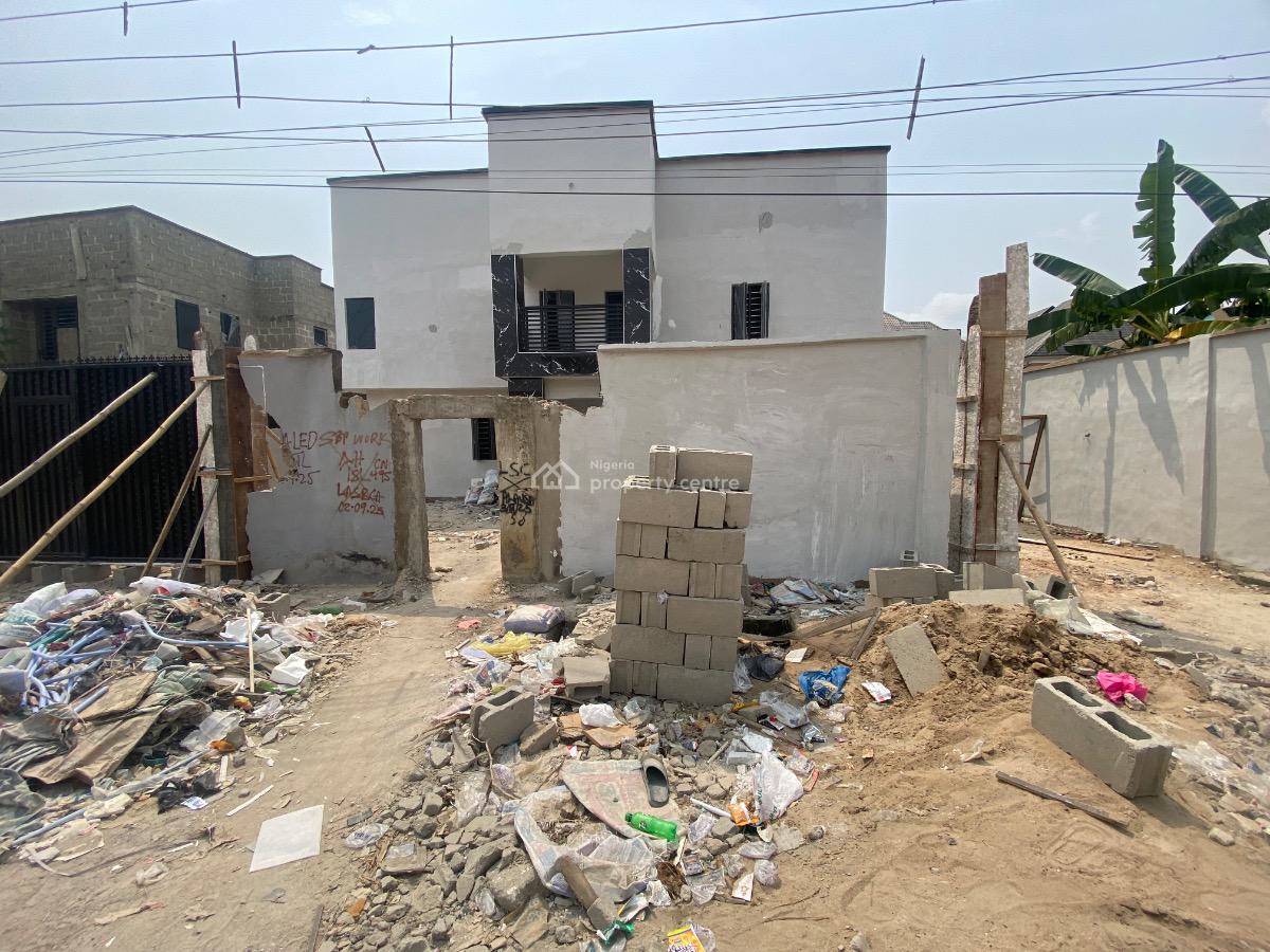 Very Spacious 5 Bedroom Duplex, Ago Palace, Isolo, Lagos, Semi-detached Duplex for Sale