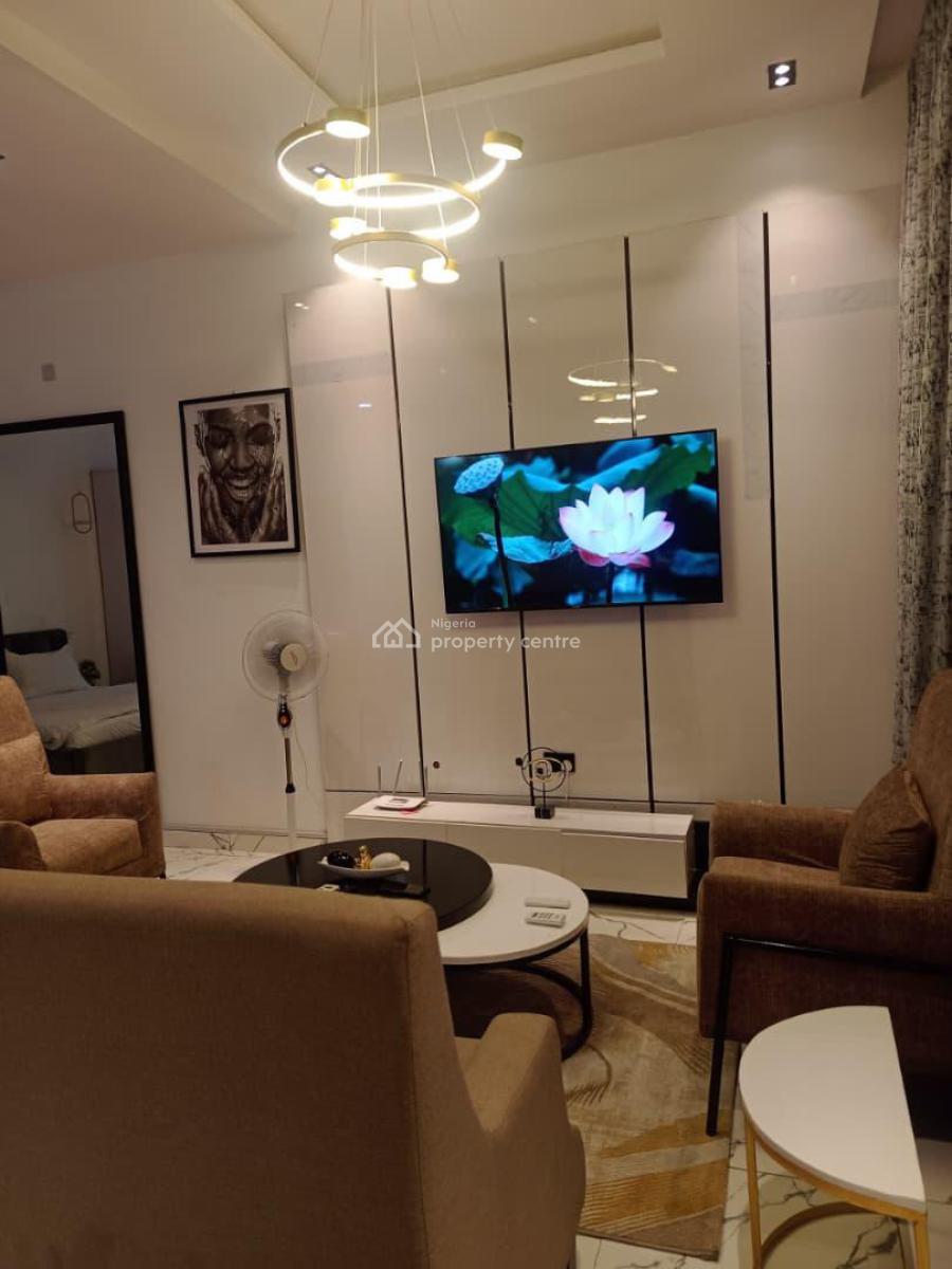 Fully Furnished Studio Apartment with Excellent Facilities, Chevyview Estate, Lekki, Lagos, Flat / Apartment for Rent