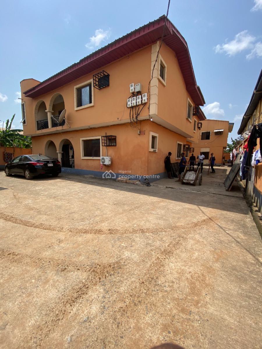 Well Maintained Block of 7 Flats, Off Ailegun Road, Bucknor/ejigbo Side, Isolo, Lagos, Block of Flats for Sale