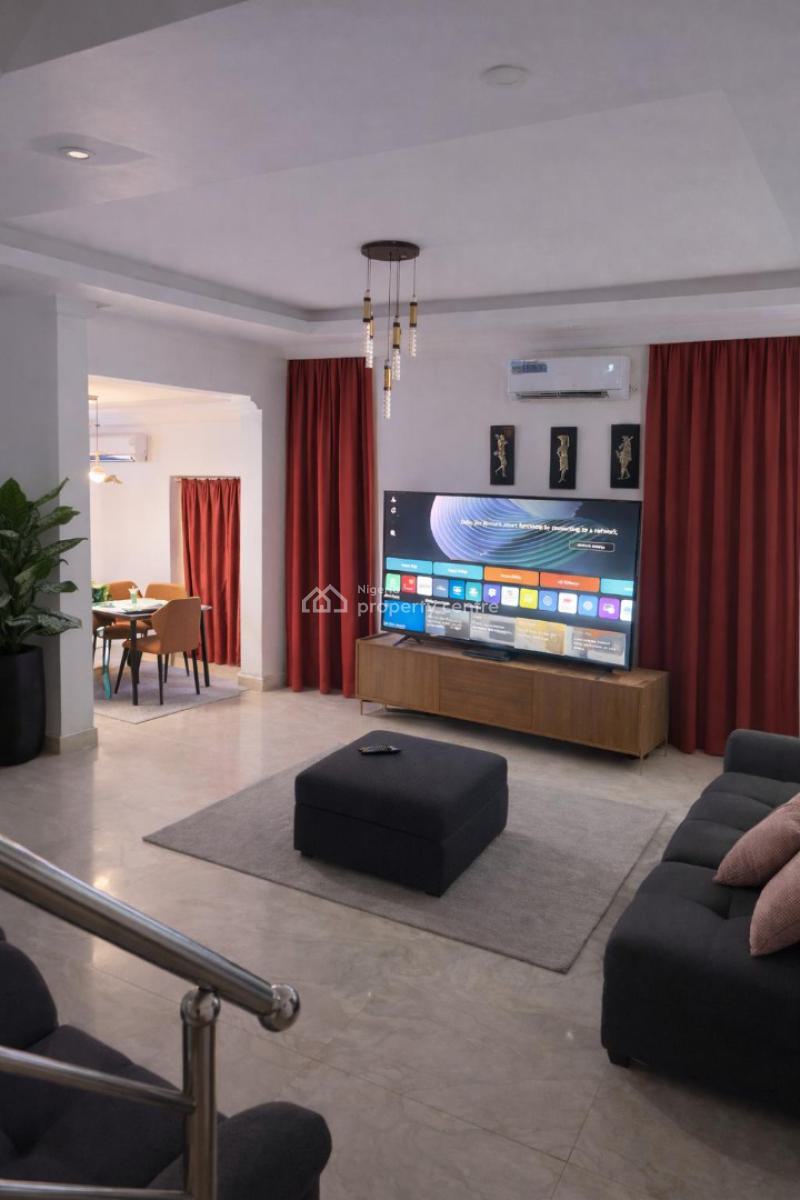 Superb 4-bed + Bq Semi-detached Duplex.occupied.in Own Gated Compound, Admiralty Homes Estate, Alpha Beach Road, New-road Bustop, Igbo Efon, Lekki, Lagos, Semi-detached Duplex for Sale