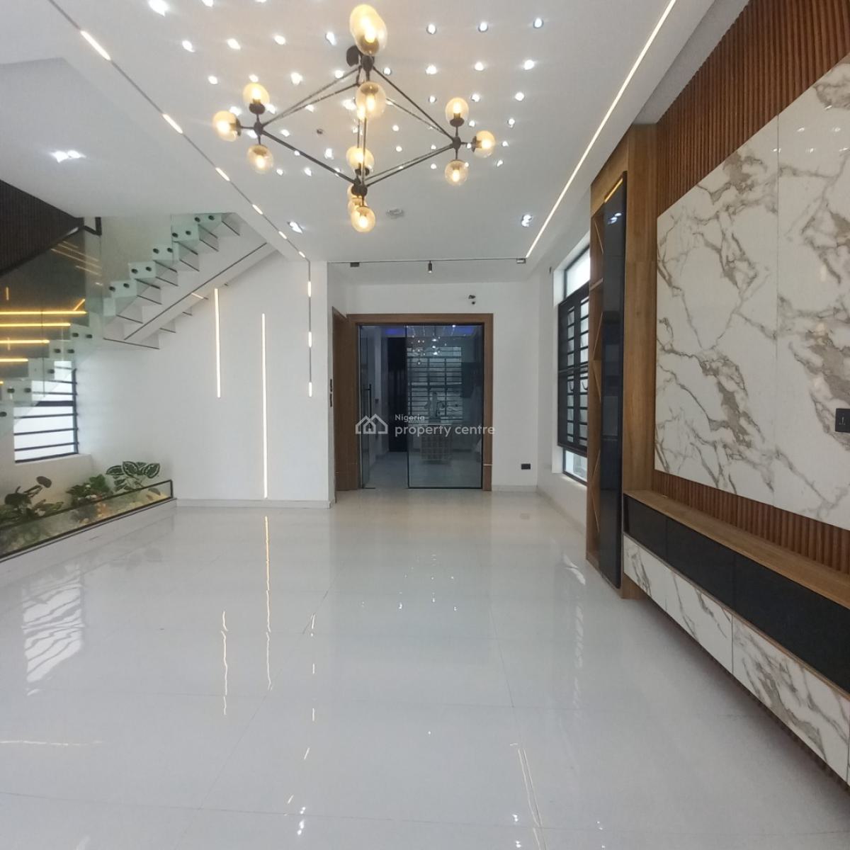 Beautiful 4 Bedroom Fully Detached Duplex with Bq, Chevron Toll Gate, Lekki, Lagos, Detached Duplex for Sale