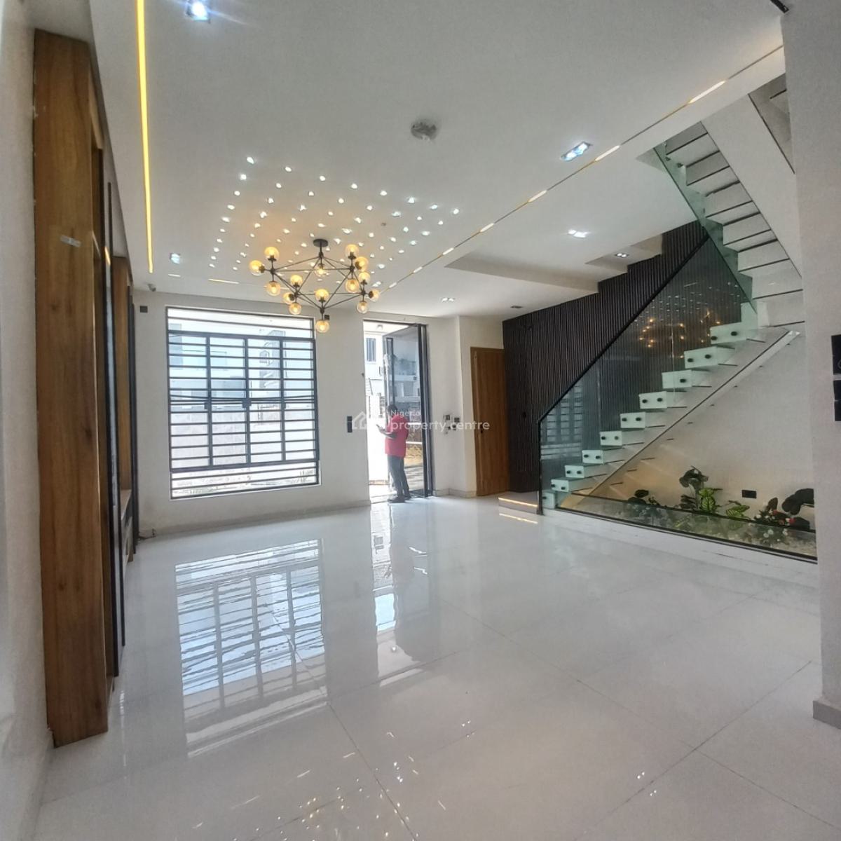 Beautiful 4 Bedroom Fully Detached Duplex with Bq, Chevron Toll Gate, Lekki, Lagos, Detached Duplex for Sale