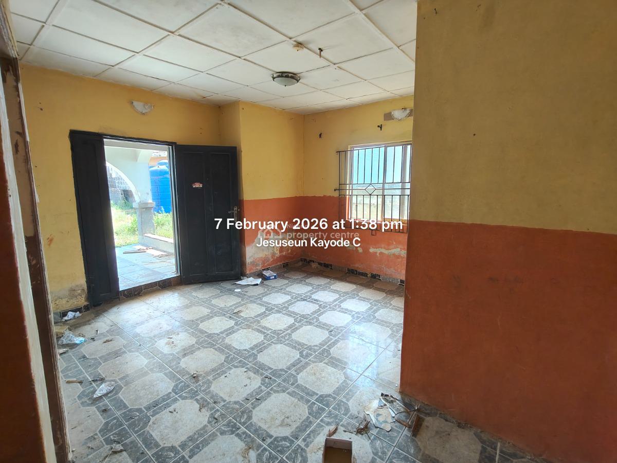 Spacious 1 Bedroom Ground Floor Front Flat with Fencing, Olusola Martins Street Off Timi Odeyemi Street Off Community Road, Agric, Ikorodu, Lagos, Mini Flat (room and Parlour) for Rent