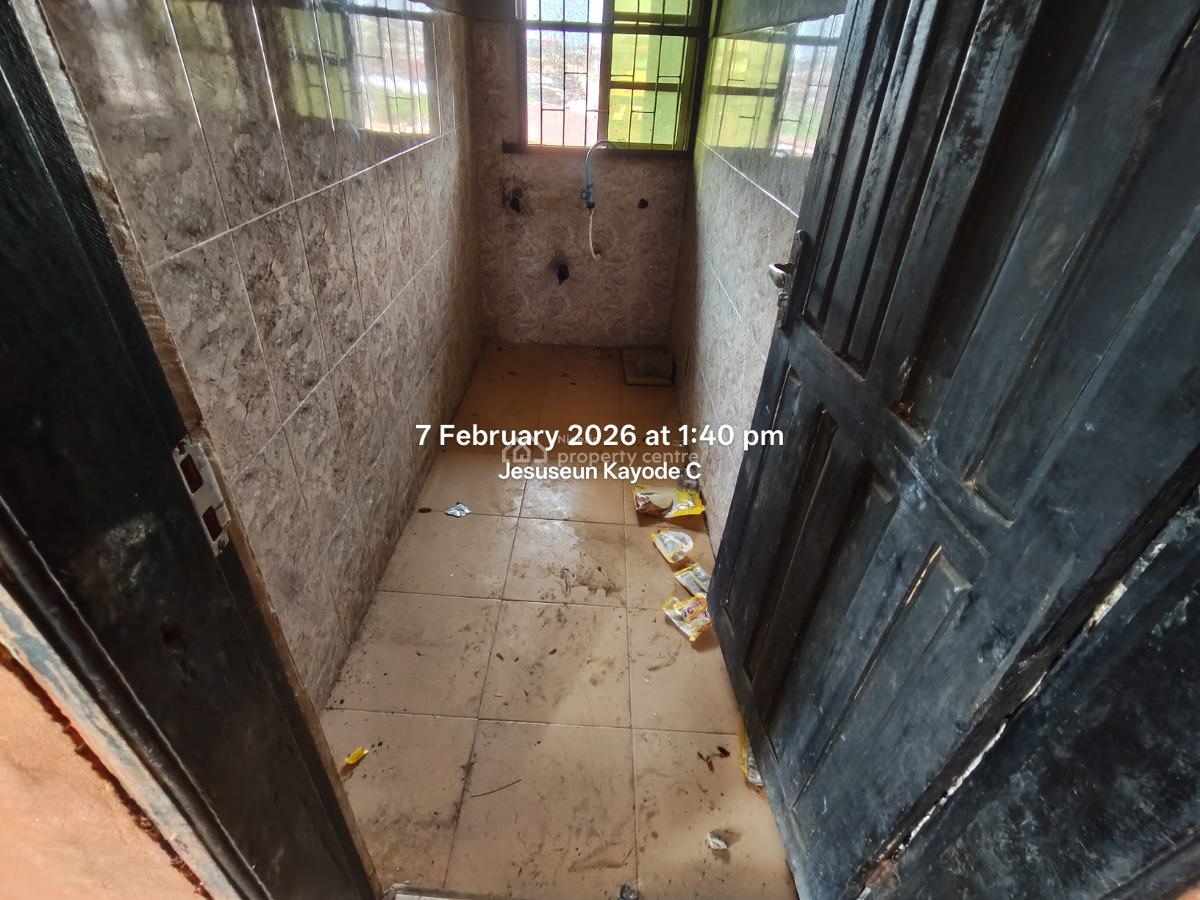 Spacious 1 Bedroom Ground Floor Front Flat with Fencing, Olusola Martins Street Off Timi Odeyemi Street Off Community Road, Agric, Ikorodu, Lagos, Mini Flat (room and Parlour) for Rent