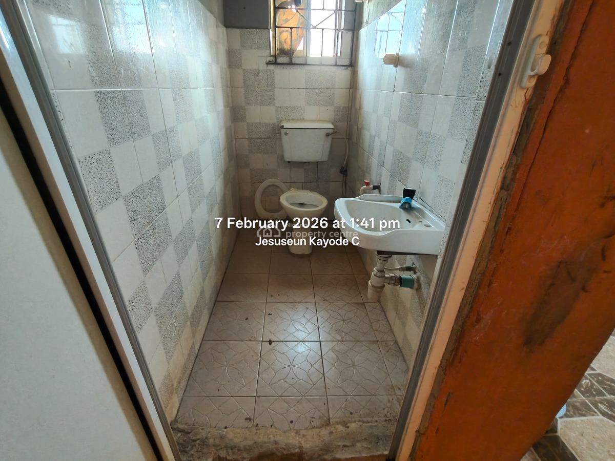 Spacious 1 Bedroom Ground Floor Front Flat with Fencing, Olusola Martins Street Off Timi Odeyemi Street Off Community Road, Agric, Ikorodu, Lagos, Mini Flat (room and Parlour) for Rent