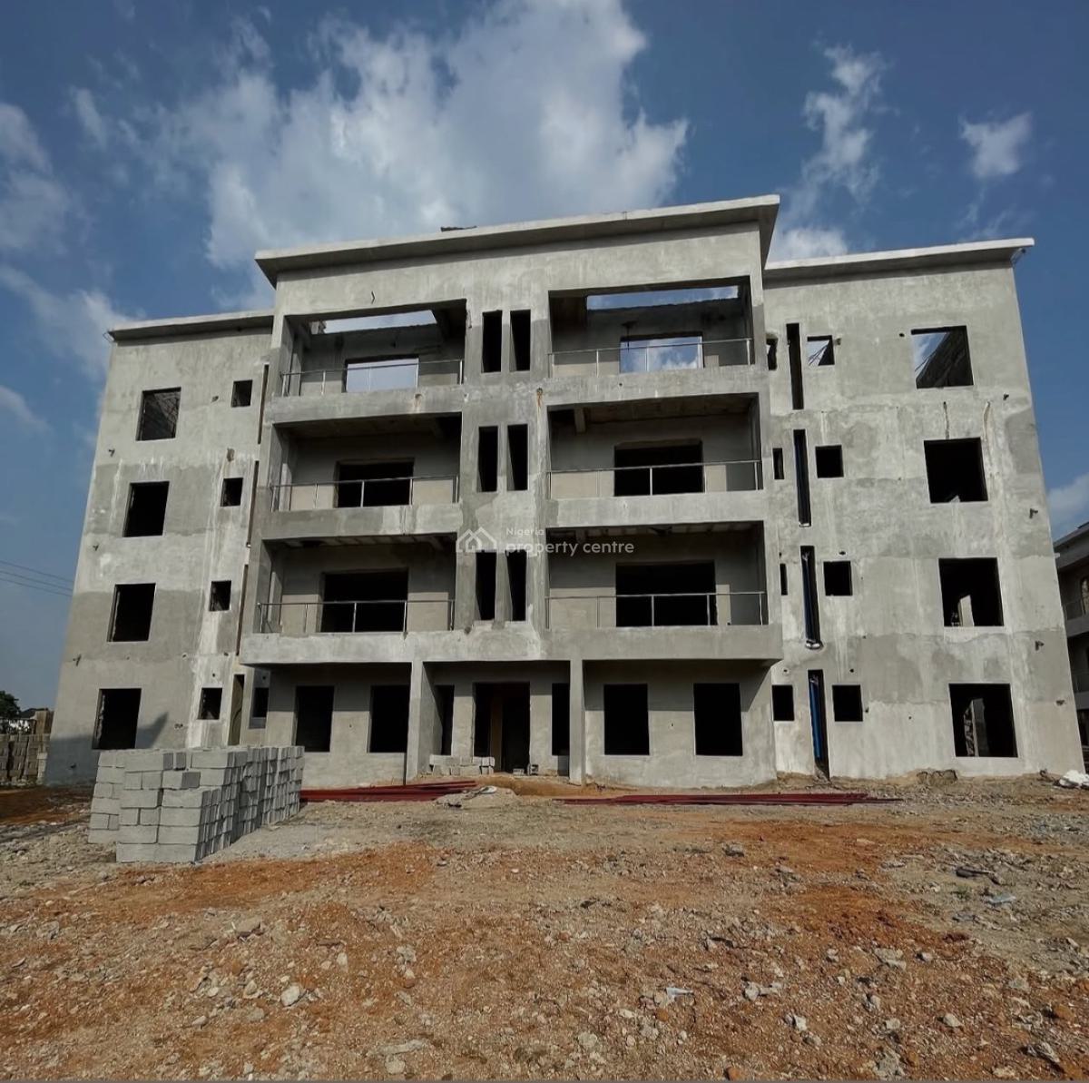 2 Bedroom Apartment with En-suite Bq, Dakibiyu, Abuja, Flat / Apartment for Sale