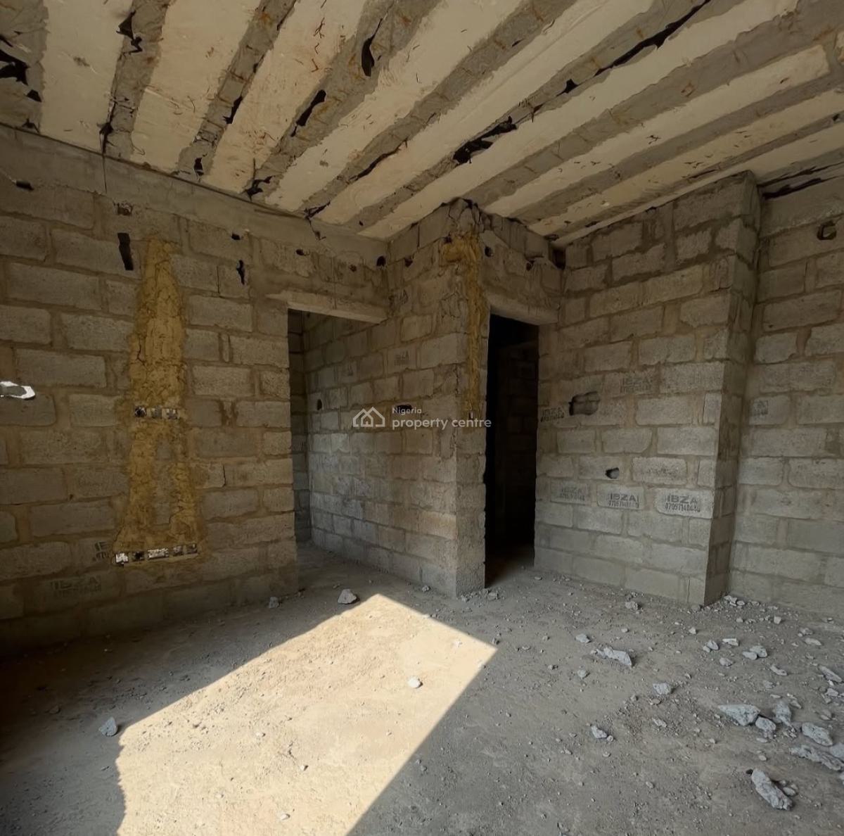 2 Bedroom Apartment with En-suite Bq, Dakibiyu, Abuja, Flat / Apartment for Sale