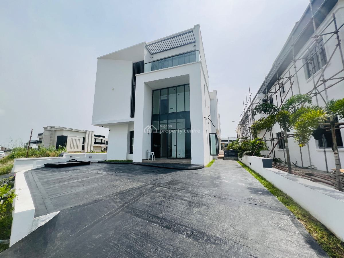 Brand New 5 Bedroom Duplex with Cinema and Pool, Cowrie Creek Estate, Ikate, Lekki, Lagos, Detached Duplex for Sale