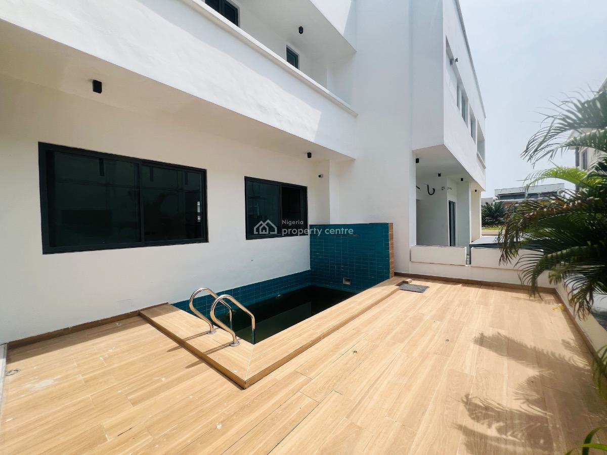 Brand New 5 Bedroom Duplex with Cinema and Pool, Cowrie Creek Estate, Ikate, Lekki, Lagos, Detached Duplex for Sale