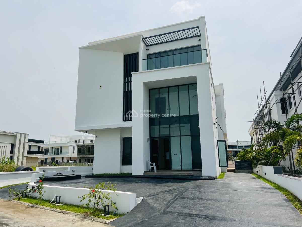Brand New 5 Bedroom Duplex with Cinema and Pool, Cowrie Creek Estate, Ikate, Lekki, Lagos, Detached Duplex for Sale