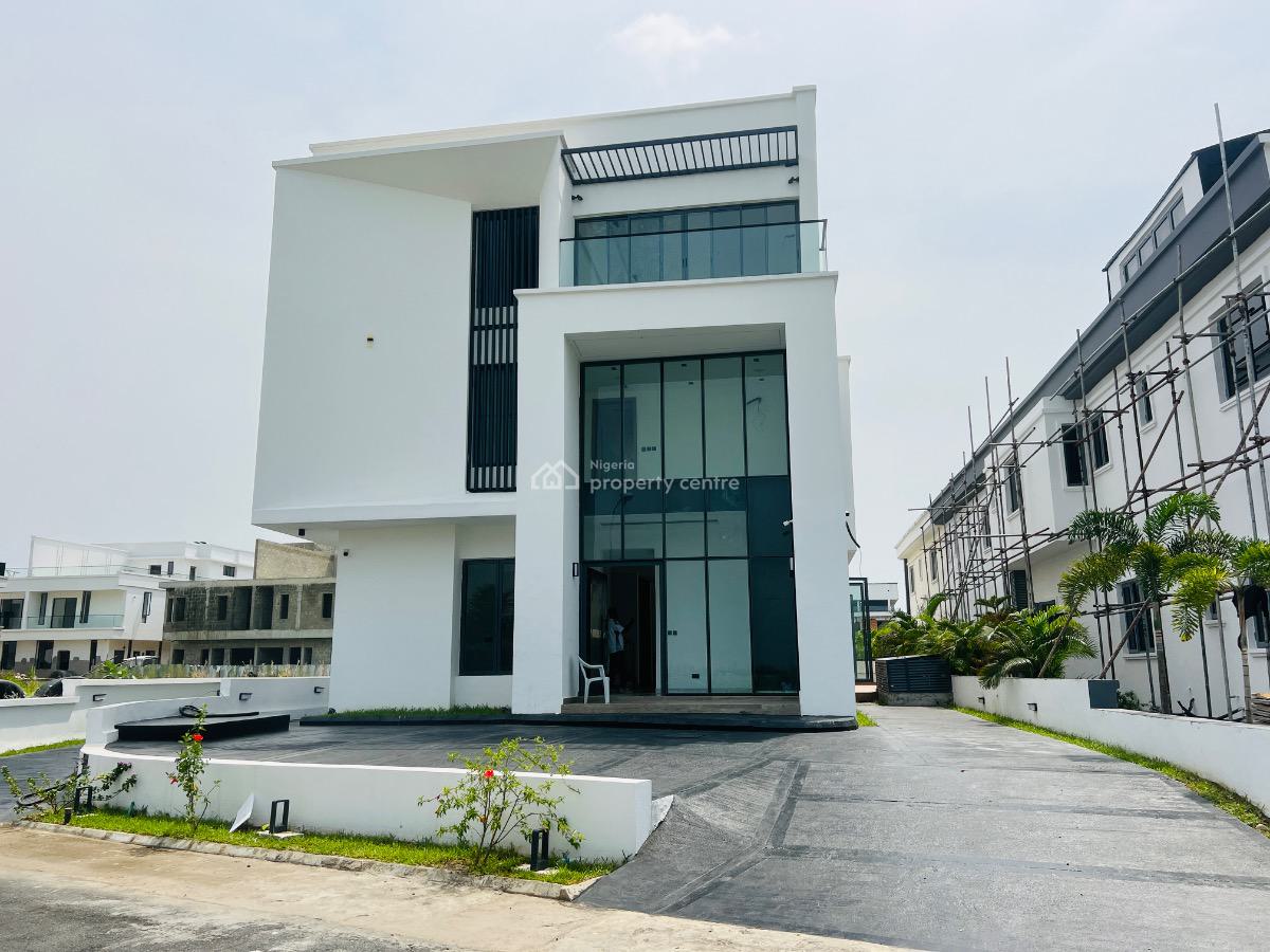 Brand New 5 Bedroom Duplex with Cinema and Pool, Cowrie Creek Estate, Ikate, Lekki, Lagos, Detached Duplex for Sale