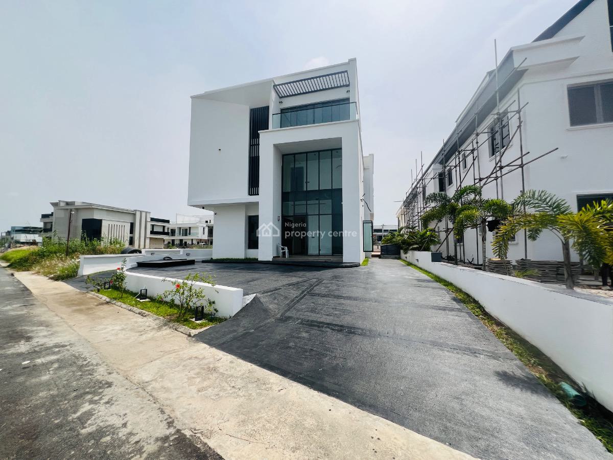 Brand New 5 Bedroom Duplex with Cinema and Pool, Cowrie Creek Estate, Ikate, Lekki, Lagos, Detached Duplex for Sale