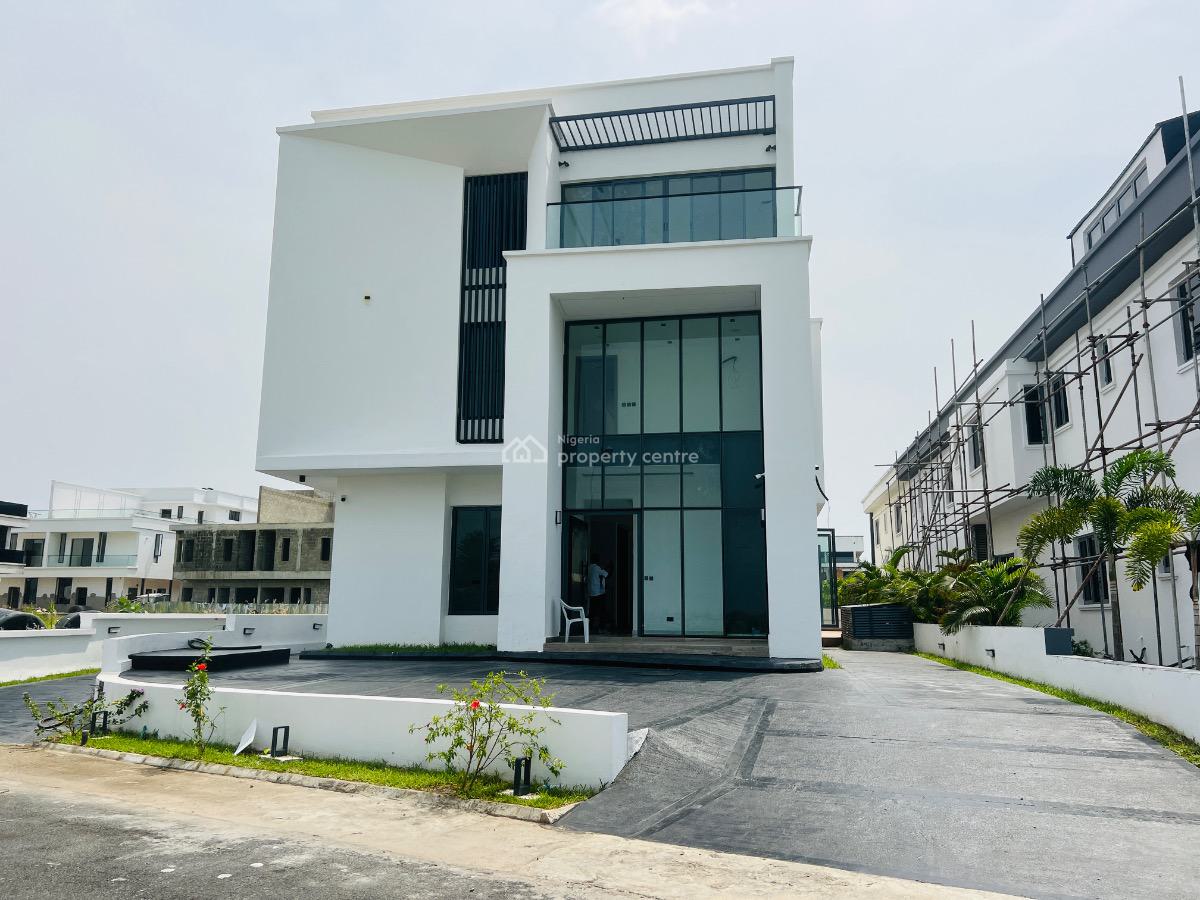 Brand New 5 Bedroom Duplex with Cinema and Pool, Cowrie Creek Estate, Ikate, Lekki, Lagos, Detached Duplex for Sale