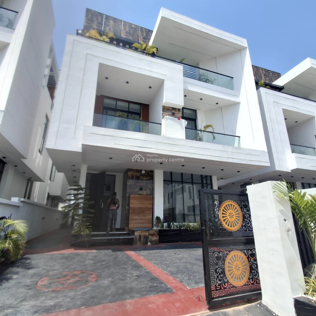 Five Bedroom Fully Detached Duplex, Chevron, Lekki, Lagos, Detached Duplex for Sale