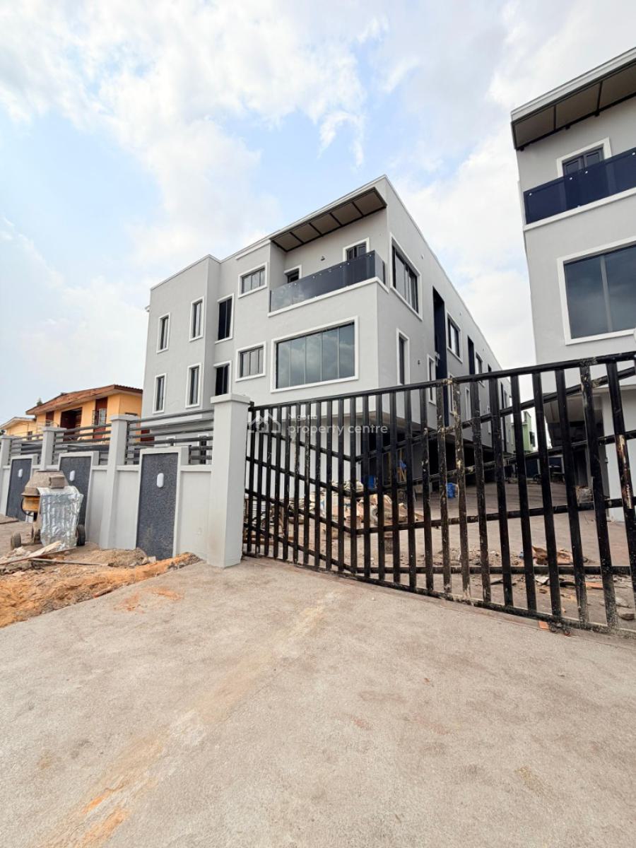 Newly Built 4 Bedroom Terrace Duplex, Ogba, Ikeja, Lagos, Terraced Duplex for Sale