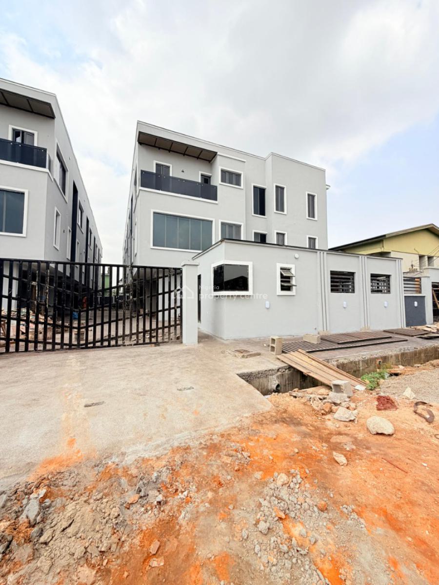 Newly Built 4 Bedroom Terrace Duplex, Ogba, Ikeja, Lagos, Terraced Duplex for Sale