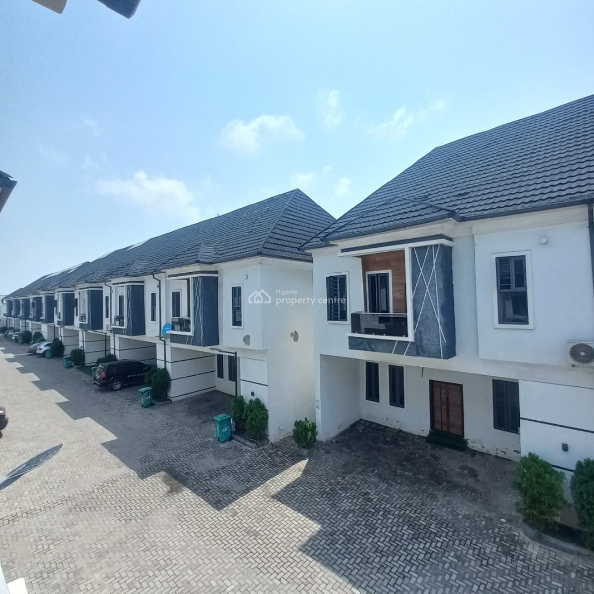 Fuly Furnished 4 Bedroom Terrace Duplex with Bq and Pool, Lekki, Lagos, Terraced Duplex for Rent