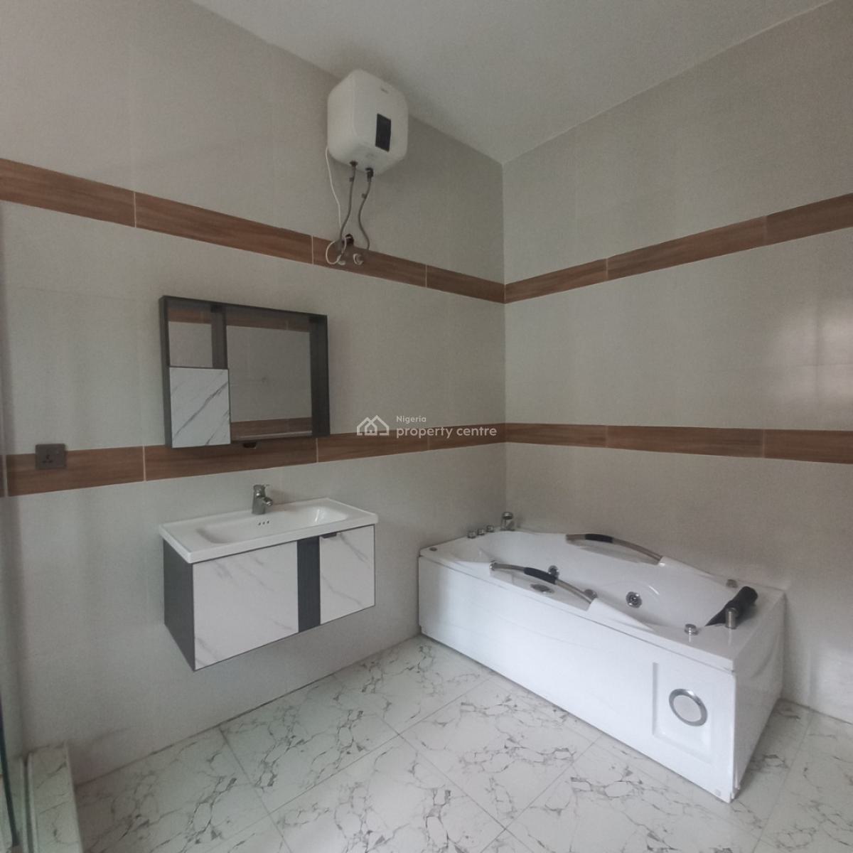 Fuly Furnished 4 Bedroom Terrace Duplex with Bq and Pool, Lekki, Lagos, Terraced Duplex for Rent