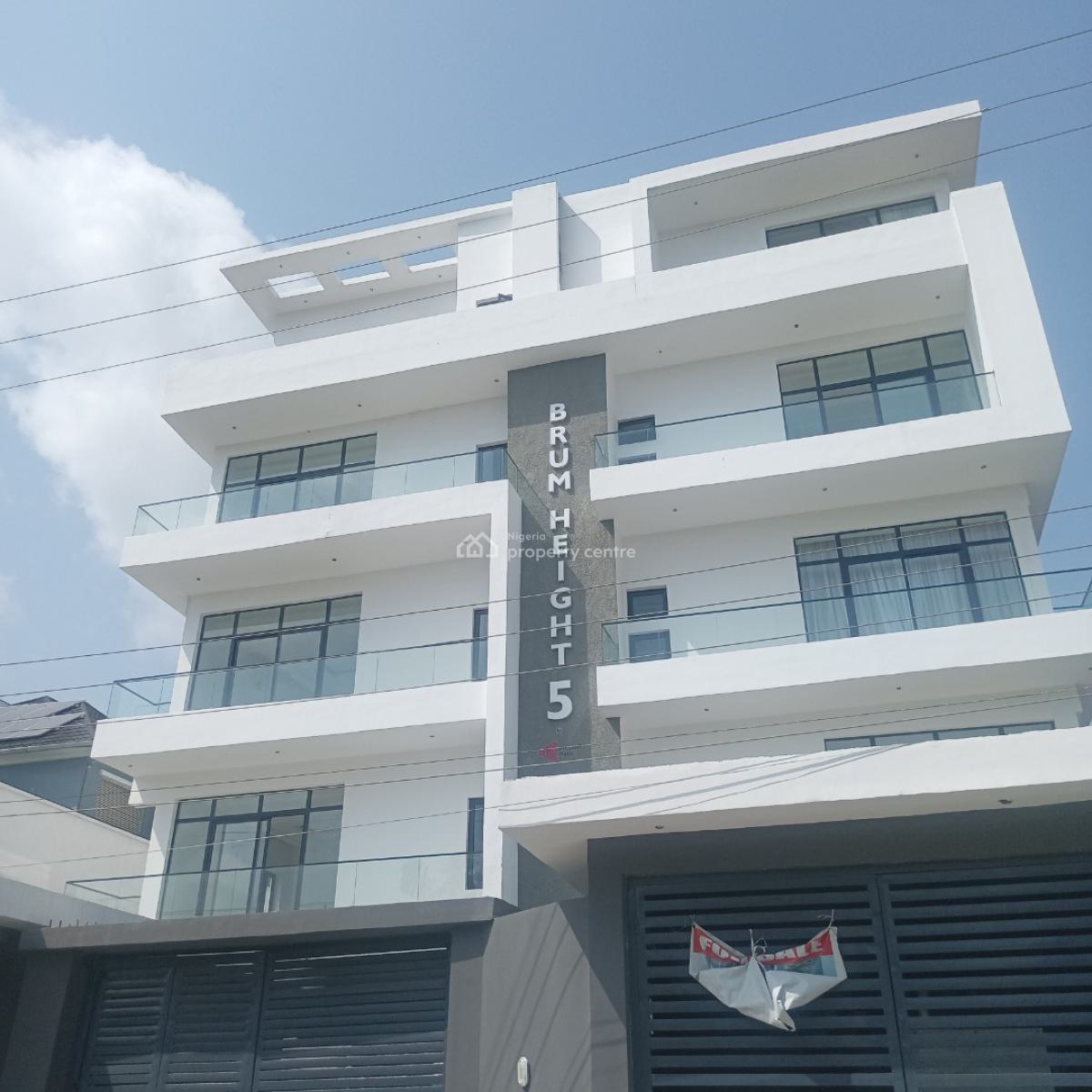 Excellent Located Brand New 2 Bedrooms Apartment, Ikate, Lekki, Lagos, Block of Flats for Sale