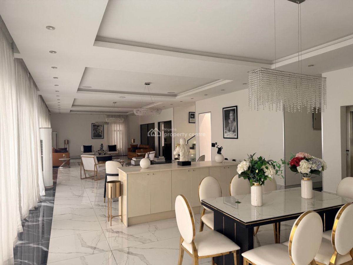 4600 Sqm Waterfront Mini Estate, 5 Units of 5 Bedroom Mansions, Banana Island, Ikoyi, Lagos, Detached Duplex for Sale