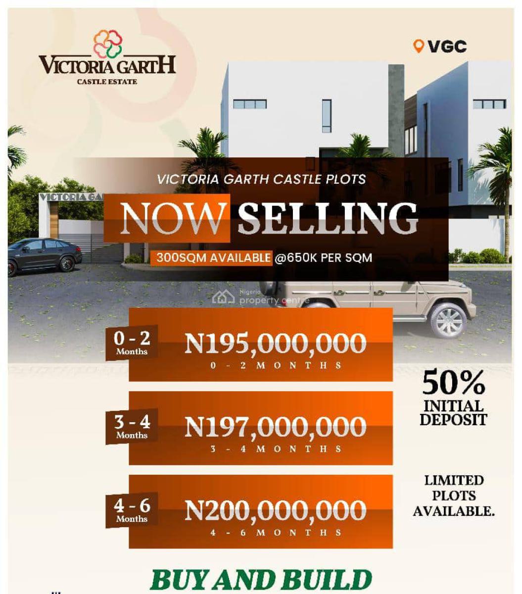 Victoria Garth Castle Estate, Inside Vgc, Vgc, Lekki, Lagos, Mixed-use Land for Sale