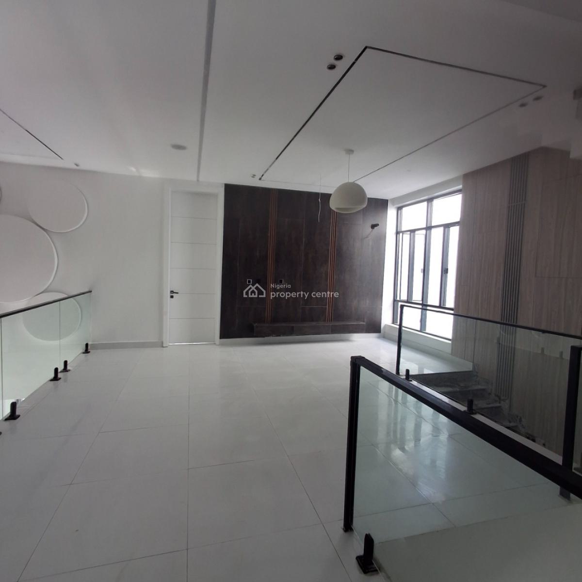 Five Bedrooms Fully Detached Duplex, Chevron, Lekki, Lagos, Detached Duplex for Sale