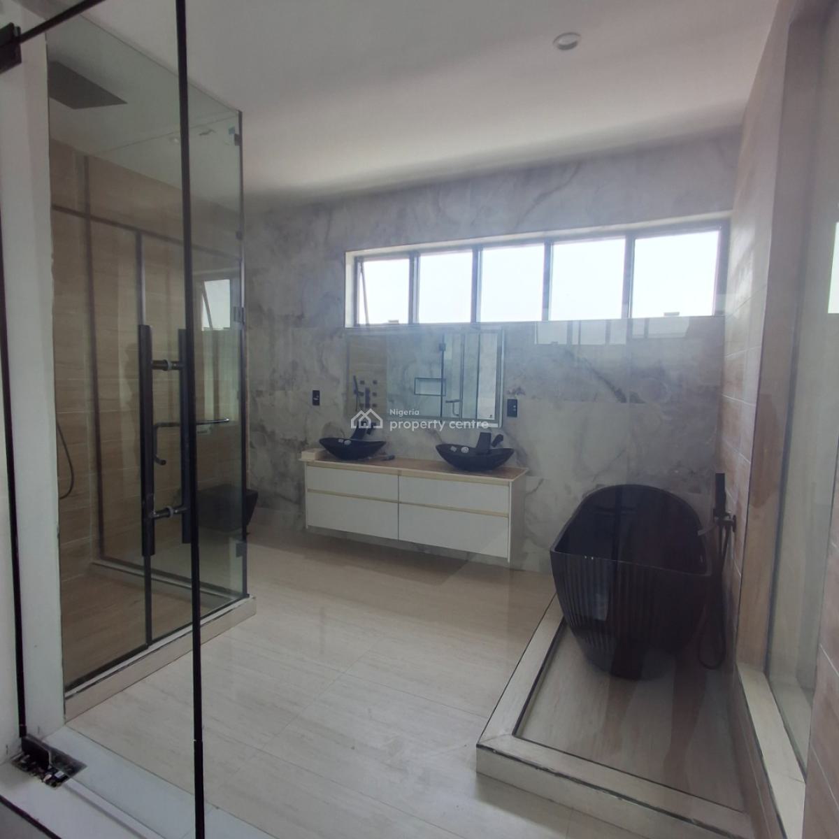 Five Bedrooms Fully Detached Duplex, Chevron, Lekki, Lagos, Detached Duplex for Sale