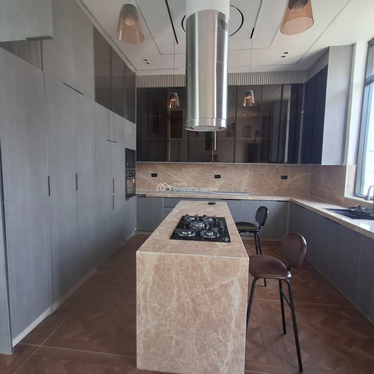 Five Bedrooms Fully Detached Duplex, Chevron, Lekki, Lagos, Detached Duplex for Sale