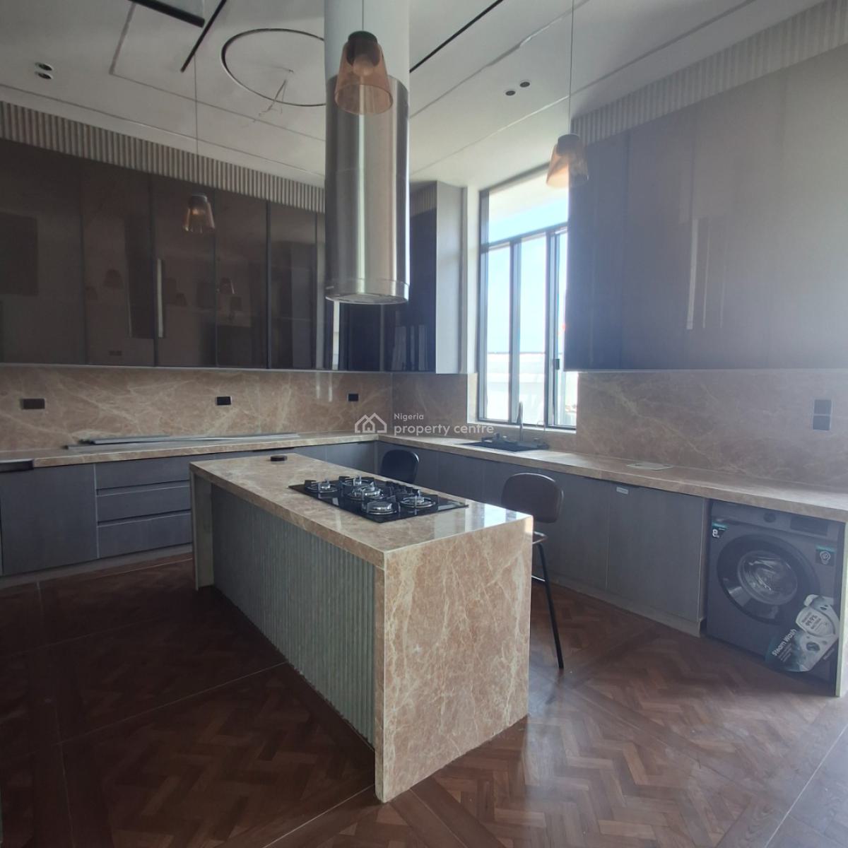 Five Bedrooms Fully Detached Duplex, Chevron, Lekki, Lagos, Detached Duplex for Sale