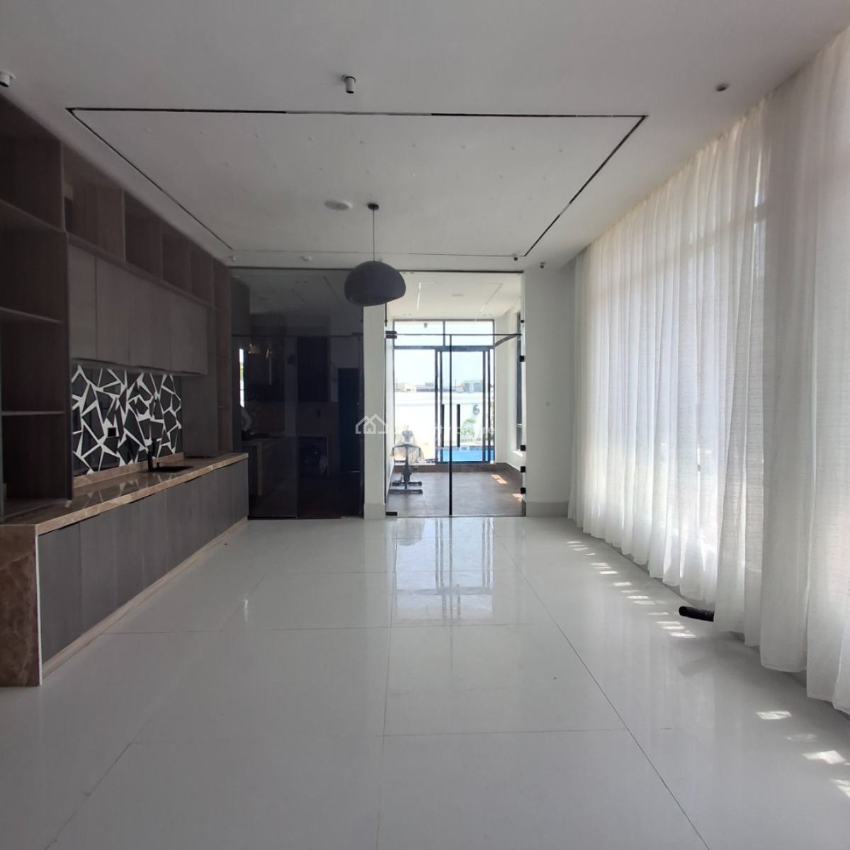 Five Bedrooms Fully Detached Duplex, Chevron, Lekki, Lagos, Detached Duplex for Sale