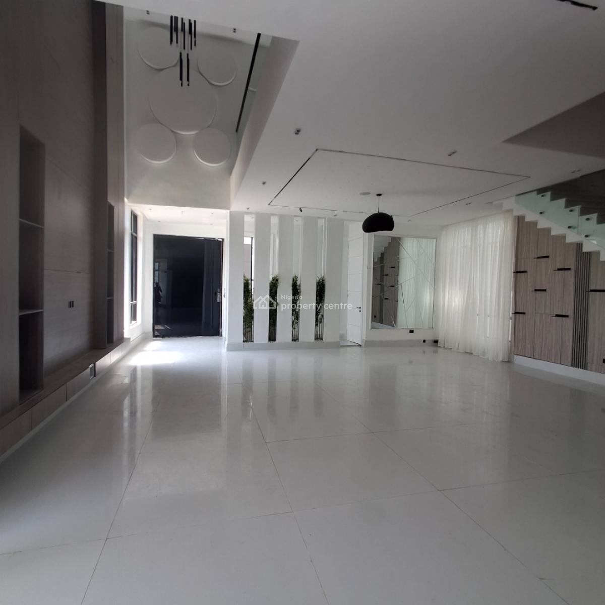 Five Bedrooms Fully Detached Duplex, Chevron, Lekki, Lagos, Detached Duplex for Sale