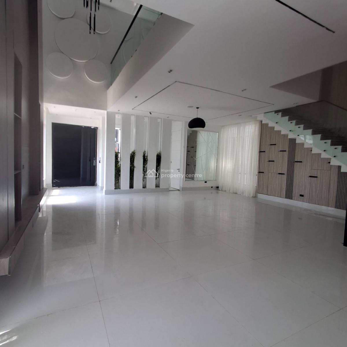 Five Bedrooms Fully Detached Duplex, Chevron, Lekki, Lagos, Detached Duplex for Sale