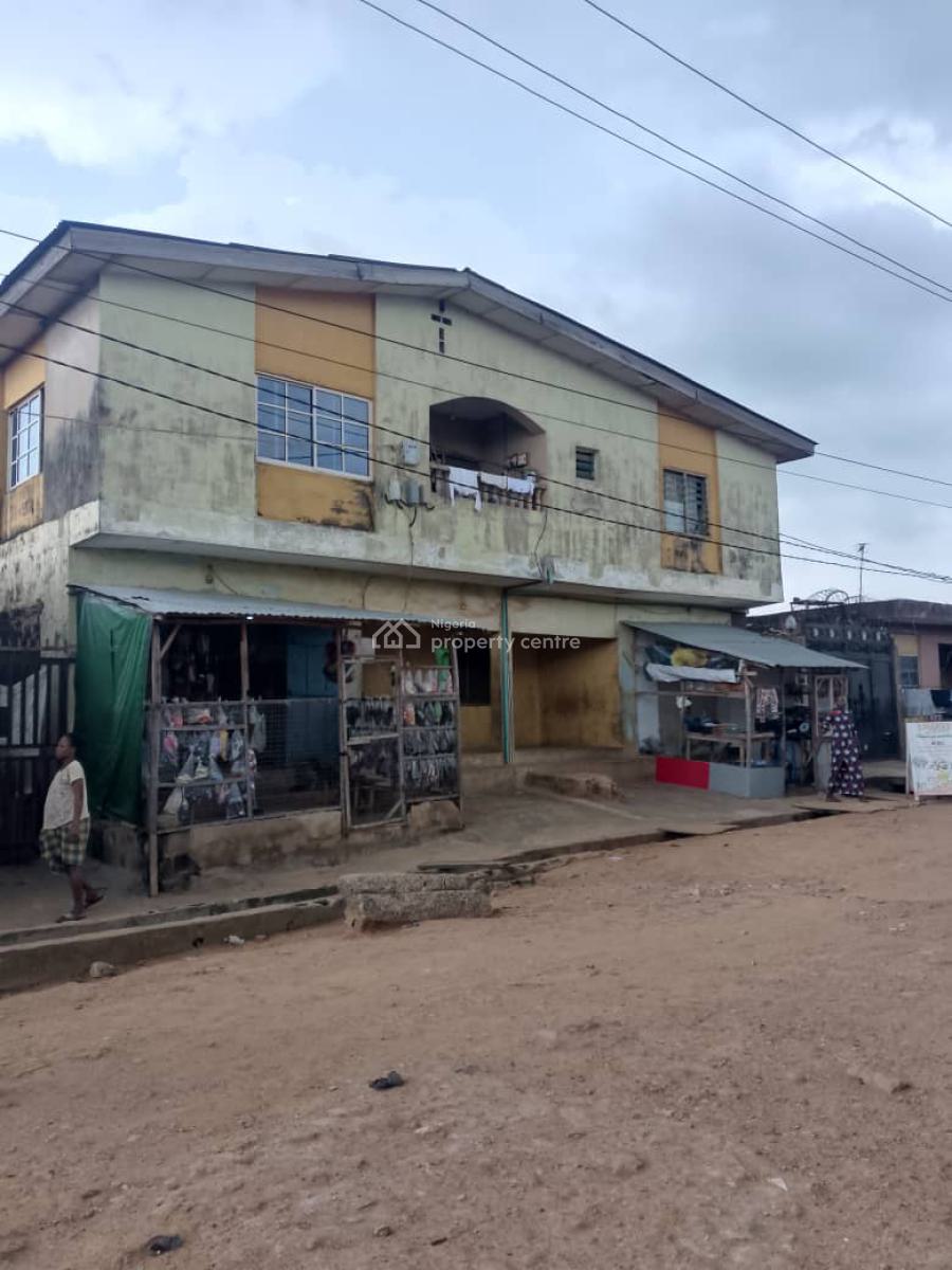 a Storey Building on a Full Plot of Land, Off Olaniyi Road, New Oko-oba, Agege, Lagos, Block of Flats for Sale