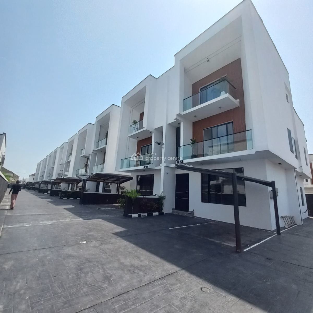 Beautiful 4 Bedroom Semi Detached Duplex with Bq, Lekki, Lagos, Semi-detached Duplex for Sale