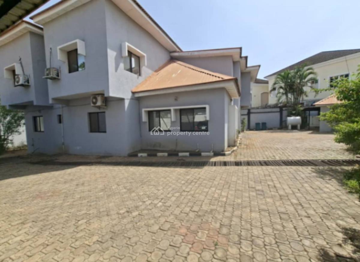a 6 Bedrooms Fully Detached Duplex N Bq,massive Compound 45m X 2 Years, Wuse 2, Abuja, Detached Duplex for Rent