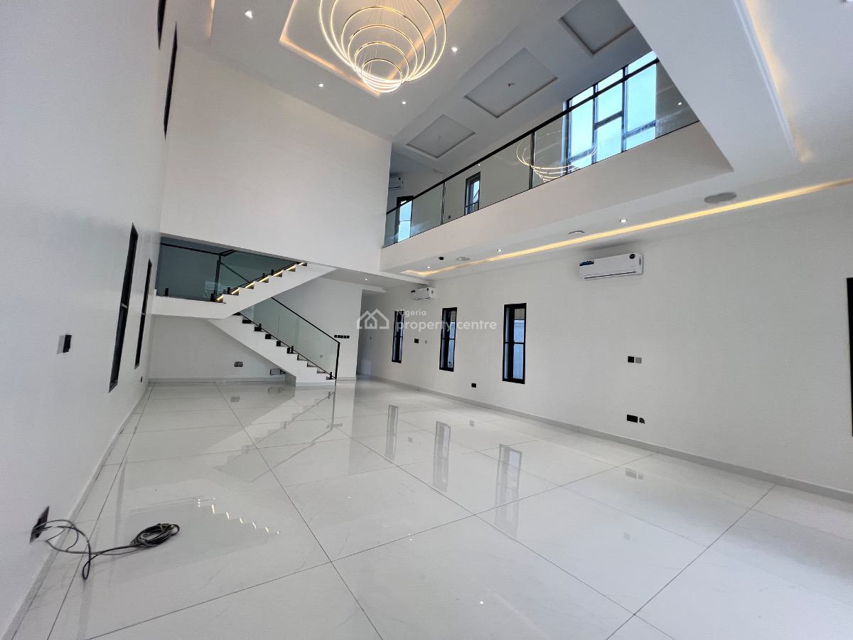 Newly Built 4 Bedroom Detached Duplex with a Room Bq,swimming Pool, Lekki Phase 1, Lekki, Lagos, Detached Duplex for Sale