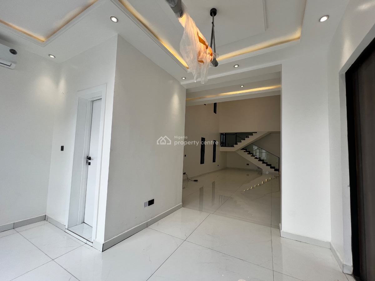 Newly Built 4 Bedroom Detached Duplex with a Room Bq,swimming Pool, Lekki Phase 1, Lekki, Lagos, Detached Duplex for Sale