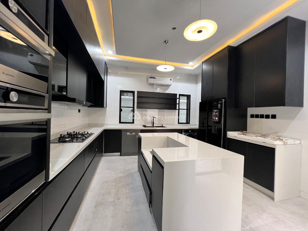 Newly Built 4 Bedroom Detached Duplex with a Room Bq,swimming Pool, Lekki Phase 1, Lekki, Lagos, Detached Duplex for Sale