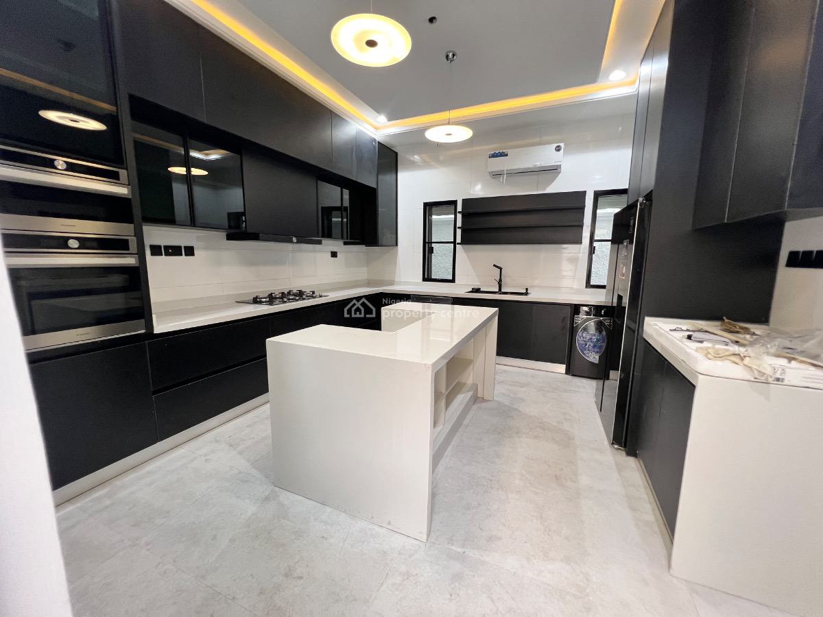 Newly Built 4 Bedroom Detached Duplex with a Room Bq,swimming Pool, Lekki Phase 1, Lekki, Lagos, Detached Duplex for Sale