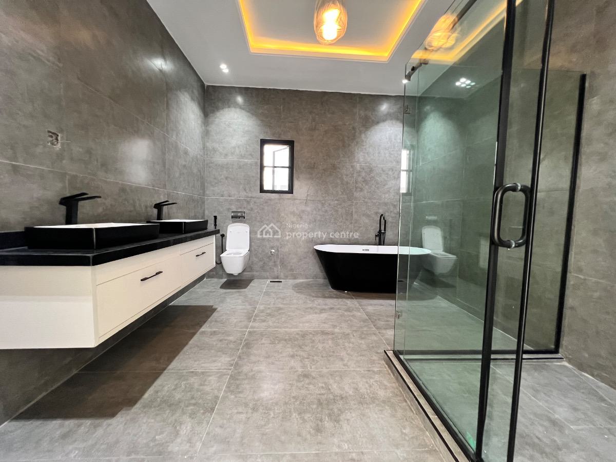 Newly Built 4 Bedroom Detached Duplex with a Room Bq,swimming Pool, Lekki Phase 1, Lekki, Lagos, Detached Duplex for Sale