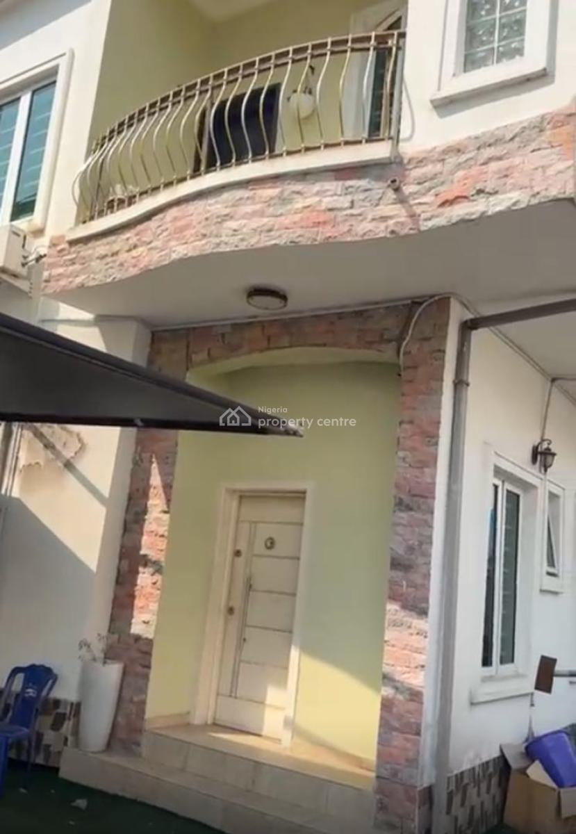 Self Compound 4 Bedroom Semi Detached Duplex with Bq, Osapa, Lekki, Lagos, Semi-detached Duplex for Rent
