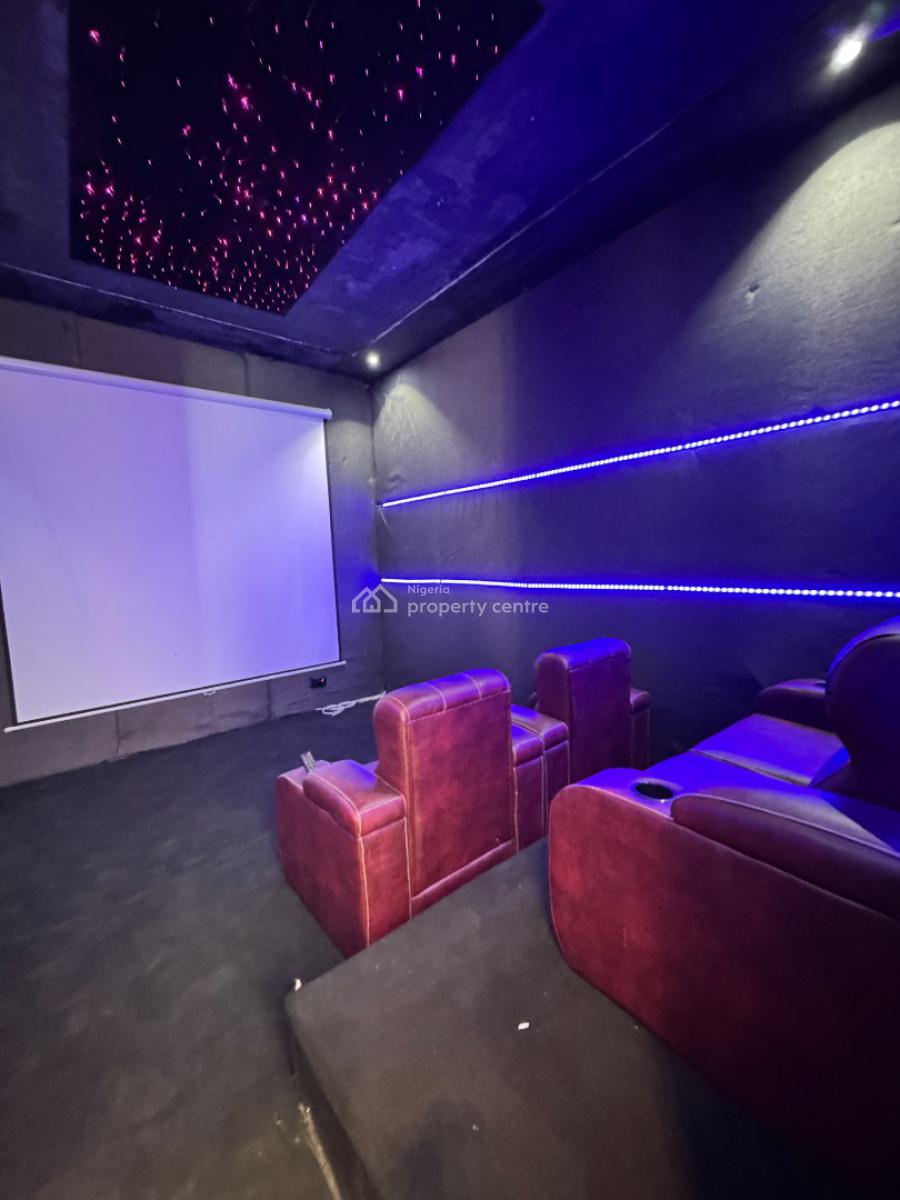 Exquisite 6bed House  Gazebo  Pool  Cinema, Chevron, Lekki, Lagos, Detached Duplex for Sale