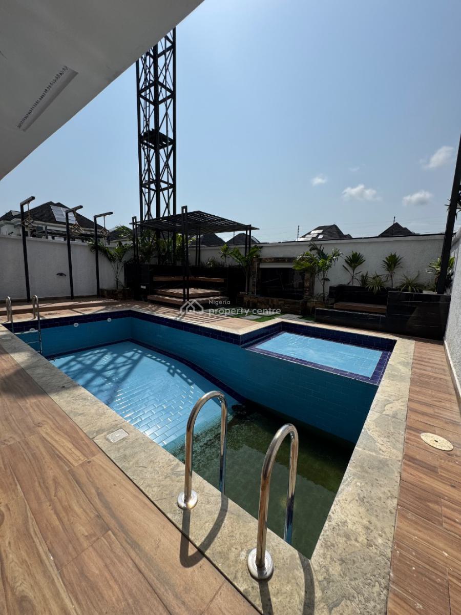 Exquisite 6bed House  Gazebo  Pool  Cinema, Chevron, Lekki, Lagos, Detached Duplex for Sale