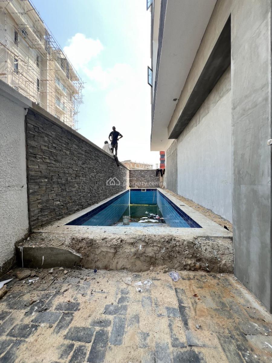 Newly Built 2 Bedroom Apartment with Swimming Pool, Gym and Bq, Lekki Phase 1, Lekki, Lagos, Flat / Apartment for Sale