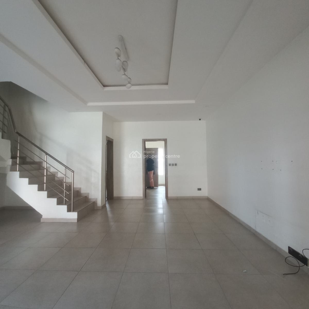 Lovely 4 Bedroom Terrace Duplex with Bq, Chevron, Lekki, Lagos, Terraced Duplex for Rent